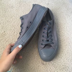 COPY - Converse all star, gray on gray